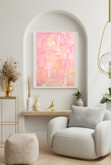 Pastel Canvas Wall Art Poster