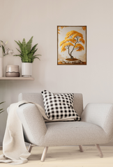 Golden Ginkgo: Illuminate Your Walls with Natural Beauty