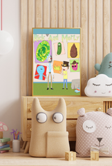 Rick's Gallery: Rick and Morty Canvas Print