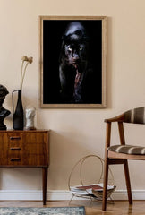 Shadow Stalker: Black Panther Canvas Art