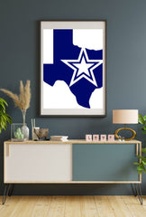 America's Team: Dallas Cowboys Canvas