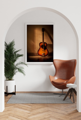 Guitar Canvas Wall Art Poster
