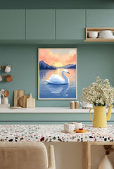 Graceful Swans - Elevate Your Home with Serene Canvas Art