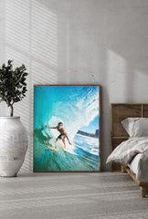 Ride the Wave - Stunning Surf Canvas Wall Art Prints - Ganfaner