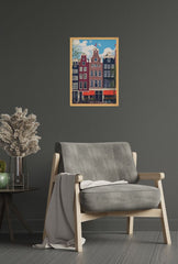 Amsterdam Canvas Wall Art for a Touch of Dutch Delight