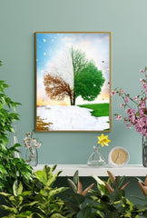 Seasonal Harmony Canvas Art