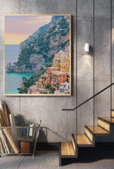 Vibrant Positano Canvas Art: Capture the Italian Coast