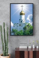 "Ganfaner's Glow" - Radiance Lighted Canvas Wall Art (Holidaypac)