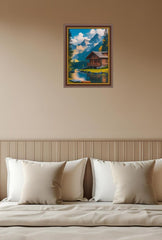 Cozy Retreat: Bring the Rustic Charm of Cabin Canvas Wall Art Home