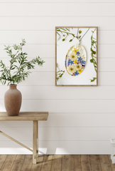 Lumina Flow: Abstract Resin Canvas Art