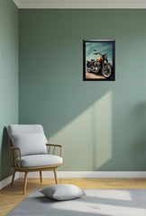 "Motorcycle Canvas Wall Art: Ride into Style!"