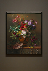 Vase Canvas Wall Art Poster