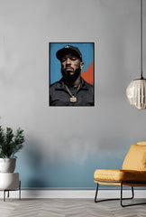 Nipsey Hussle: Marathon Legacy Canvas Art