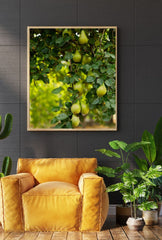 Pear Tree Bounty: Orchard Canvas Art