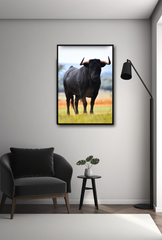 Majestic Bull Canvas Art