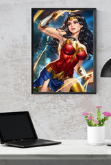 Wonder Woman Canvas Wall Art for Empowerment