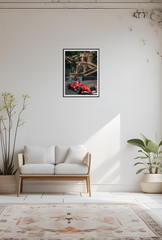 Speed & Style: F1 Canvas Wall Art - Fuel Your Passion