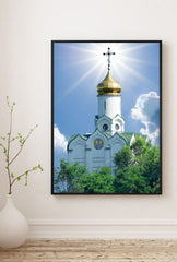 "Ganfaner's Glow" - Radiance Lighted Canvas Wall Art (Holidaypac)