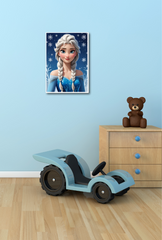 Winter Magic: Enchanting Frozen Canvas Wall Art