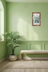 Serene Eucalyptus: Fresh Canvas Wall Art for a Natural Touch