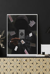 Ace in the Hole: Poker Canvas Art