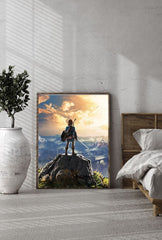 Hyrule Awaits: Legend of Zelda Canvas Art
