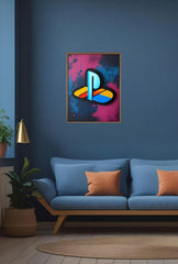 Gamer's Edge: PlayStation Canvas Art