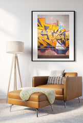 Graffiti Wall Art Canvas – Urban Street Style Home Decor