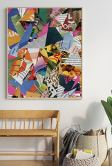 Canvas Collage Wall Art Poster