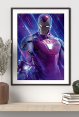 Iron Man Canvas Wall Art Poster