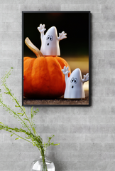Halloween Canvas Wall Art Poster