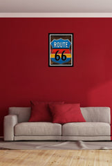 "Route 66 Canvas Art: Vintage Americana for Your Walls"