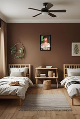 Hepburn's Glimmer: Classic Portrait Canvas Art