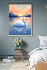 Graceful Swans - Elevate Your Home with Serene Canvas Art
