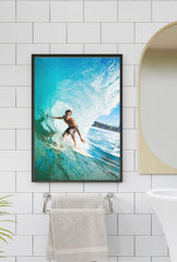 Ride the Wave - Stunning Surf Canvas Wall Art Prints - Ganfaner