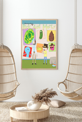 Rick's Gallery: Rick and Morty Canvas Print