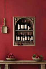 Wine Cellar Whispers: Canvas Art That Bottles the Warmth of Oak & Vintage Charm-Ganfaner