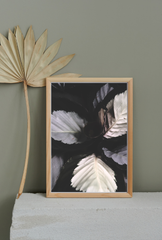 Grey Canvas Wall Art Poster