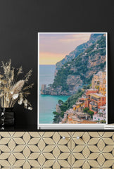 Vibrant Positano Canvas Art: Capture the Italian Coast