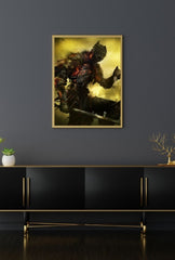 Dark Souls: Ashen One Ember Canvas Art