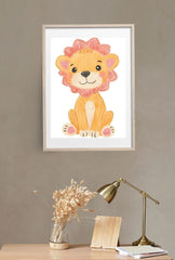 "Wild Adventure: Safari Animals Canvas Art for Kids' Rooms"