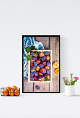 Orchard's Bounty: Plum Canvas Art
