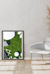Golf Course Canvas Wall Art – Modern Sports Decor for Home or Office