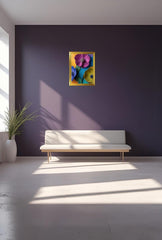 "Multicolor Canvas Wall Art: Splash Your Walls with Vibrance!"