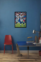 Patriot Charge: Game Day Canvas Art