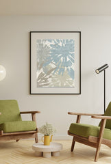 Coastal Serenity: ganfaner Abstract Beach Canvas Art