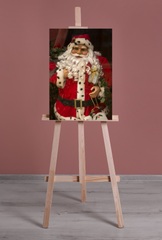 Vintage Christmas Canvas Wall Art Poster