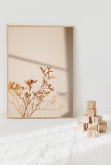 Brown Canvas Wall Art Poster