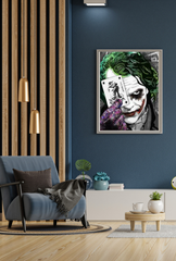 Joker Canvas Wall Art Poster