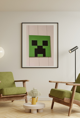 Minecraft Canvas Wall Art Poster